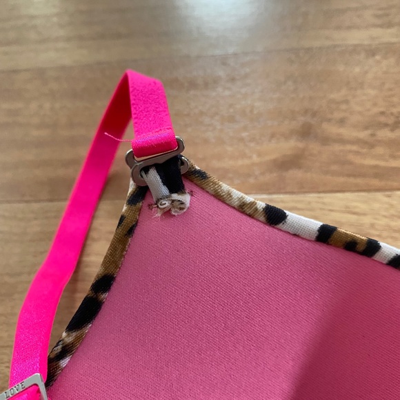 PINK Victoria's Secret Cheetah Print Lace Bra - Picture 7 of 7